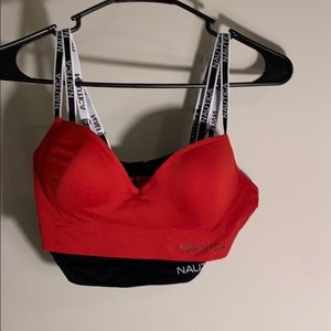 Set of 2 wired Nautica bras